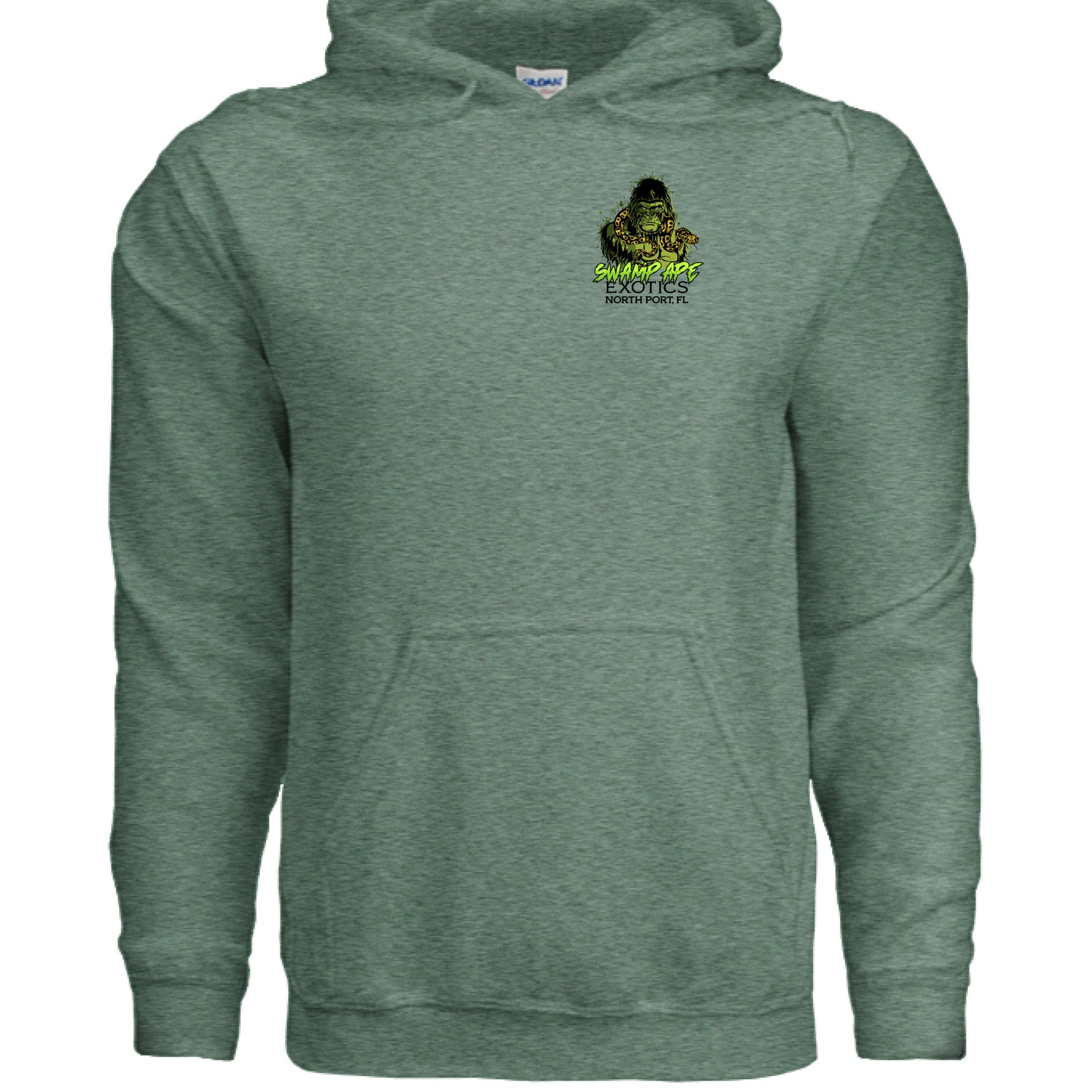Heather Sport Dark Green - FRONT